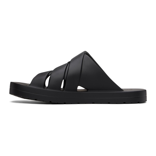보테가베네타 보테가 베네타 Bottega Veneta Black Slip-On Sandals 231798M234000