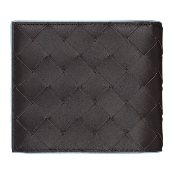 보테가베네타 보테가 베네타 Bottega Veneta Black Intrecciato Bi-Fold Wallet 241798M164033