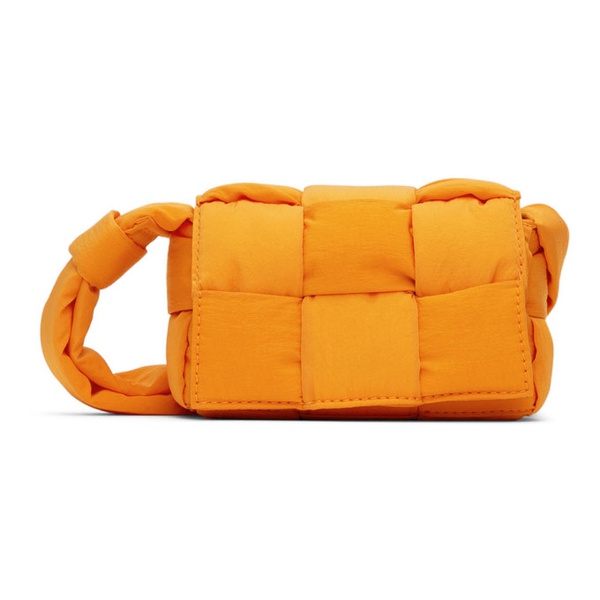 보테가베네타 보테가 베네타 Bottega Veneta Orange Cassette Shoulder Bag 221798F048113