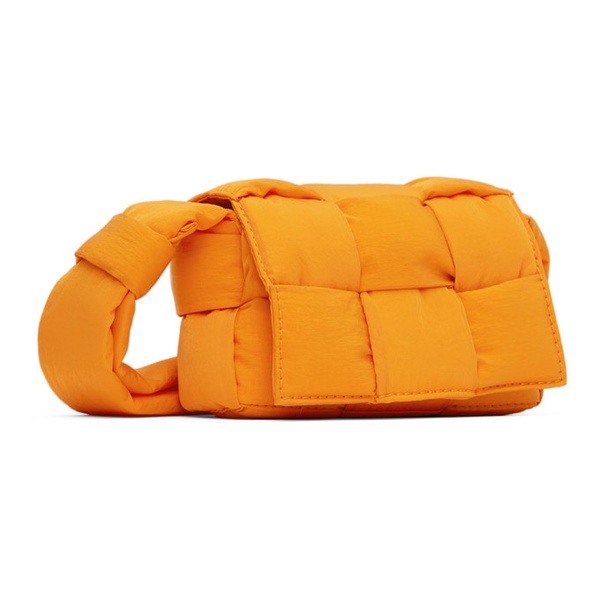 보테가베네타 보테가 베네타 Bottega Veneta Orange Cassette Shoulder Bag 221798F048113