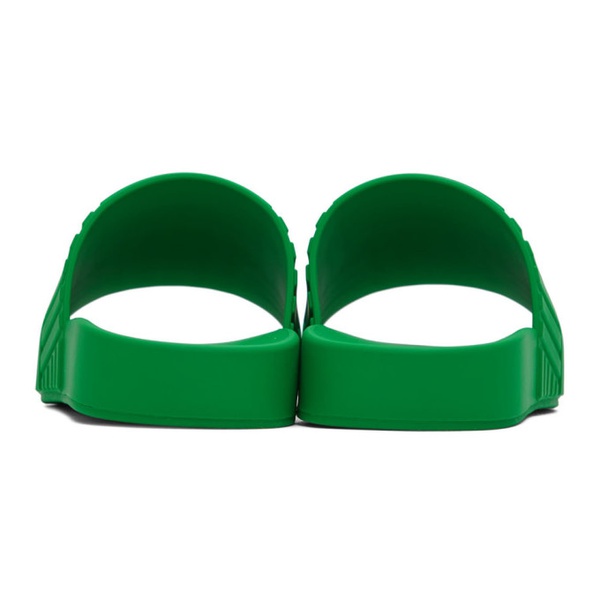 보테가베네타 보테가 베네타 Bottega Veneta Green Slider Sandals 221798M234584