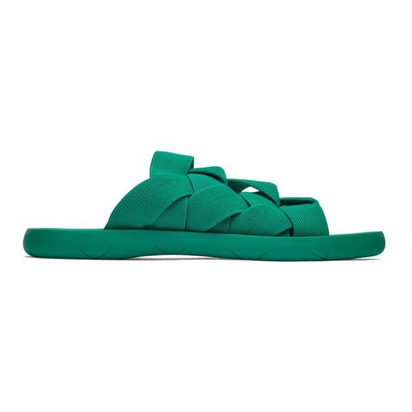 보테가베네타 보테가 베네타 Bottega Veneta Green Plat Sandals 221798M234588