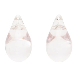 보테가 베네타 Bottega Veneta Transparent Drop Earrings 241798F022019