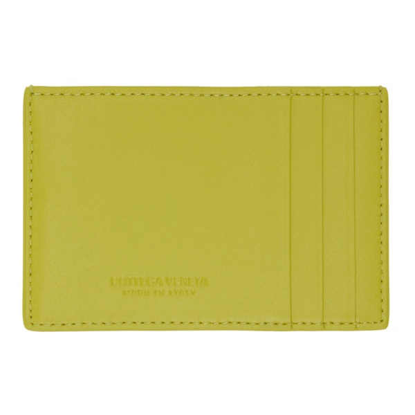보테가베네타 보테가 베네타 Bottega Veneta Yellow Intrecciato CR에디트 EDIT Card Holder 221798M164117
