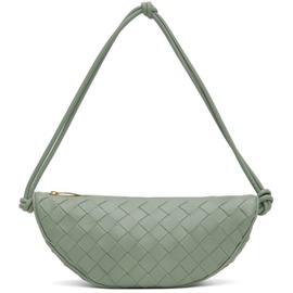 보테가 베네타 Bottega Veneta Green Pouch On Strap Bag 231798F048042