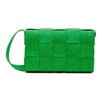 보테가 베네타 Bottega Veneta Green Medium Cassette Bag 222798M170102