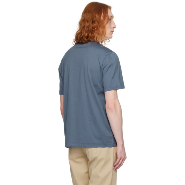  브리오니 Brioni Blue Gassed T-Shirt 241959M213010