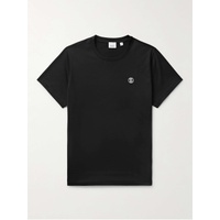 버버리 BURBERRY Logo-Embroidered Cotton-Jersey T-Shirt 43769801098389112