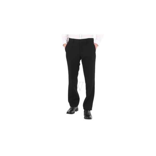 버버리 버버리 Burberry Black Wool Classic Fit Tailored Trousers 4558253