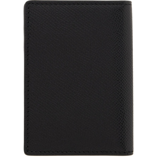 버버리 버버리 Burberry Black TB Folding Card Case Wallet 231376M164004