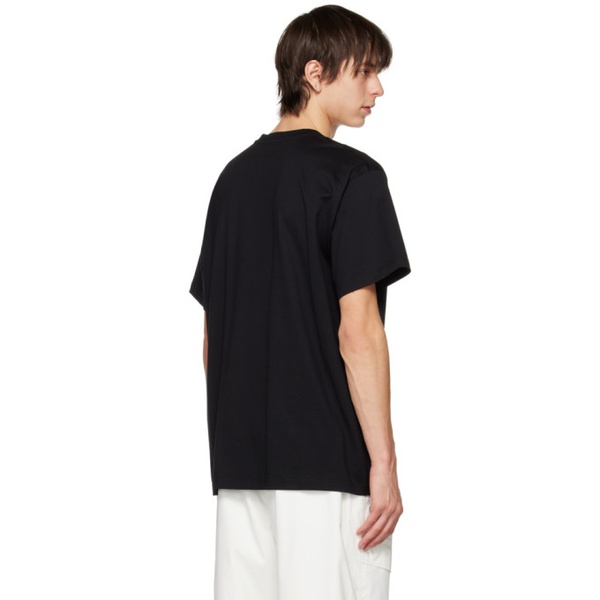 버버리 버버리 Burberry Black Patch T-Shirt 231376M213017
