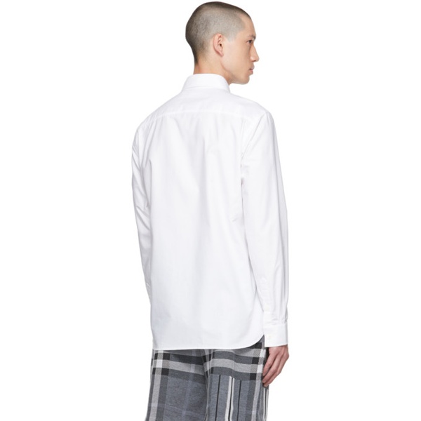 버버리 버버리 Burberry White Monogram Shirt 222376M192006