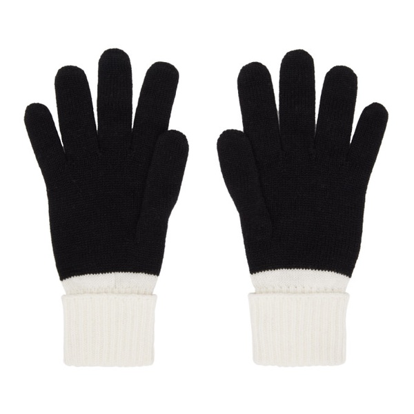 버버리 버버리 Burberry Black Cashmere Gloves 222376F012000