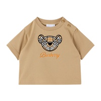 버버리 Burberry Baby Beige Thomas Bear T-Shirt 231376M692026