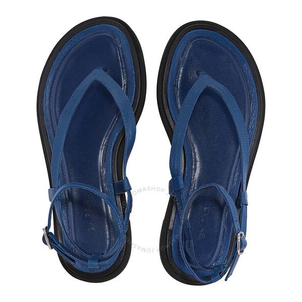  바이 파 By Far Ladies Deep Blue Cece Sandals 22CRCECPBGRL