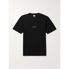 C.P.컴퍼니 C.P. COMPANY Garment-Dyed Logo-Print Cotton-Jersey T-Shirt 1647597323868294