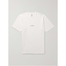 C.P.컴퍼니 C.P. COMPANY Garment-Dyed Logo-Print Cotton-Jersey T-Shirt 1647597323851393