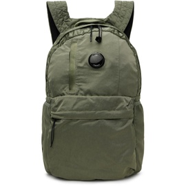 C.P.컴퍼니 C.P. Company Green Nylon B Backpack 241357M166005