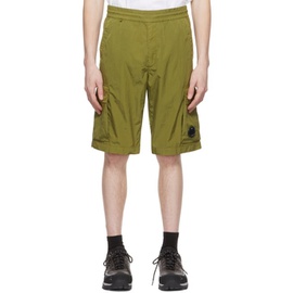 C.P.컴퍼니 C.P. Company Green Nylon Shorts 221357M193010