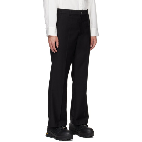  C2H4 Black Standard Suit Trousers 241299M191005