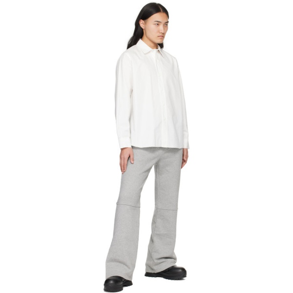 C2H4 White Staff Uniform Shirt 241299M192002