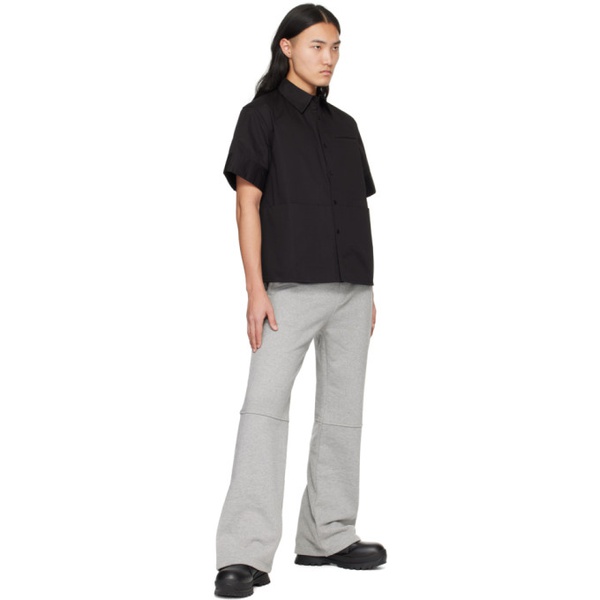  C2H4 Black Staff Uniform Uniformity Shirt 241299M192000
