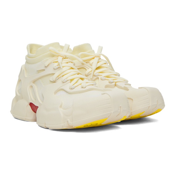  캠퍼랩 CAMPERLAB White Tossu Sneakers 232552F128002