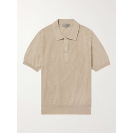 CANALI Textured-Cotton Polo Shirt 1647597306985653