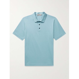 CANALI Slim-Fit Cotton-Pique Polo Shirt 1647597306985860