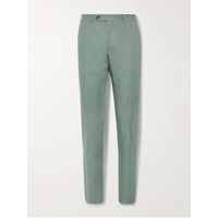 CANALI Straight-Leg Linen Suit Trousers 1647597307007543