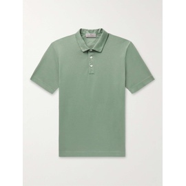CANALI Slim-Fit Cotton-Pique Polo Shirt 1647597306985726