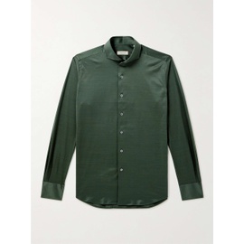 CANALI Cutaway-Collar Cotton-Jersey Shirt 1647597309365738
