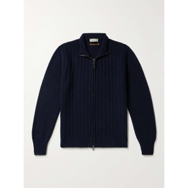 CANALI Slim-Fit Wool-Blend Zip-Up Sweater 1647597322965762