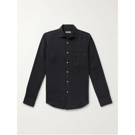 CANALI Crinkled-Linen Shirt 1647597322975327