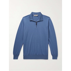 CANALI Cotton Half-Zip Sweater 1647597322975452