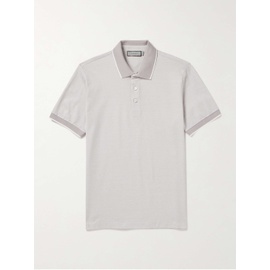 CANALI Cotton-Pique Polo Shirt 1647597322975586