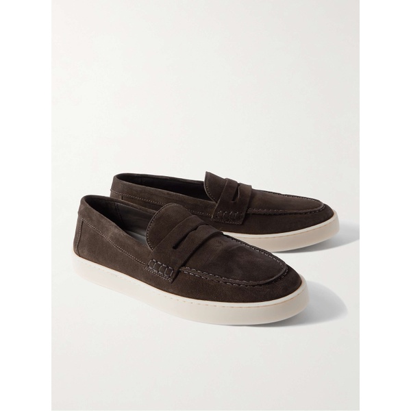  CANALI Suede Penny Loafers 1647597323002560