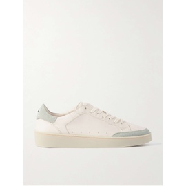 CANALI Suede-Trimmed Leather Sneakers 1647597323002561