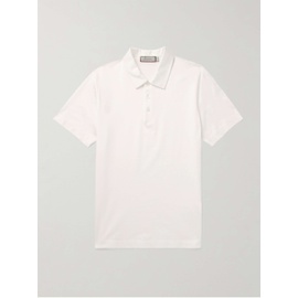 CANALI Cotton-Jersey Polo Shirt 1647597330182936