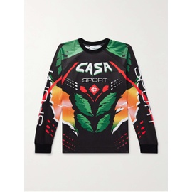 카사블랑카 CASABLANCA Casa Moto Printed Mesh T-Shirt 1647597328571630