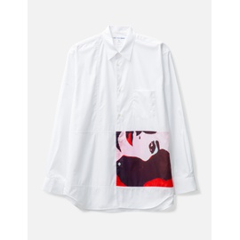 CDG Shirt Elizabeth Taylor Collage Long Sleeve Shirt 922270