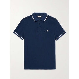 CELINE HOMME Logo-Embroidered Cotton-Pique Polo Shirt 1647597327213865