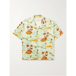 CHERRY LOS ANGELES Baja Camp-Collar Printed TENCEL Shirt 1647597318743450