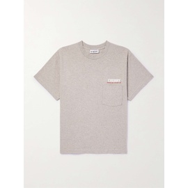 CHERRY LOS ANGELES 모우 Mountain EXP에디트 EDITION Garment-Dyed Logo-Print Cotton-Jersey T-Shirt 1647597330385862