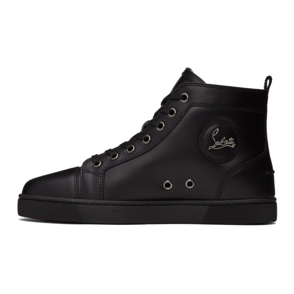 크리스찬 루부탱 크리스찬 루부탱 Christian Louboutin Black Louis Sneakers 231813M236004