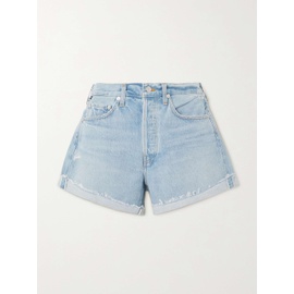 CITIZENS OF HUMANITY + NET SUSTAIN Annabelle distressed organic denim shorts 790747123