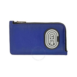 Coach L-zip Card Case With Reflective Logo Patch 79385 PFG