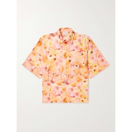콜리나 스트라다 COLLINA STRADA Sequin-Embellished Printed Rose Sylk Shirt 1647597315295012