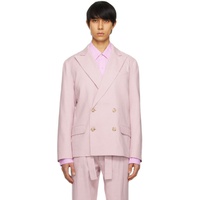 COMMAS Pink Double-Breasted Blazer 241583M195003