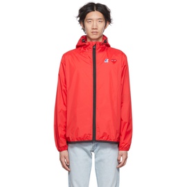 COMME des GARCONS PLAY Red K-Way 에디트 Edition Nylon Jacket 222246M180001